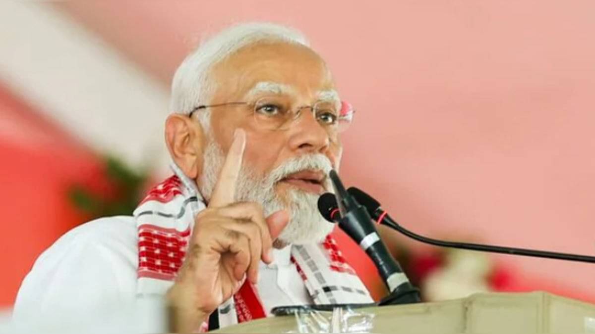 PM Modi Blames Congress