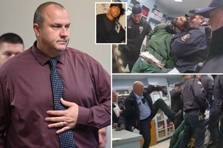 NY correction officer learns fate in beating death of inmate Robert Brooks that was caught