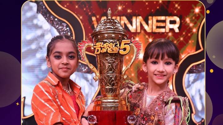 Aadhyayasree and Sukriti Paul declared joint winners of Super Dancer 5
