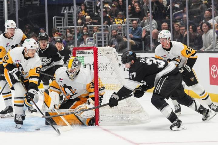 Filip Hallander’s first career goal sparks Penguins’ comeback win over Kings