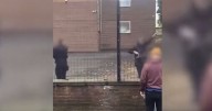 Armed police scream 'he has a bomb' in terrifying footage before shooting Manchester synagogue attacker