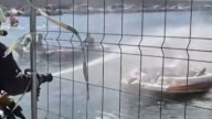 Ocho heridos tras la explosión de un barco en el puerto de Fuengirola (Málaga)