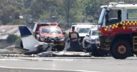 'A very tragic incident': Three people dead in fiery plane crash at Shellharbour airport