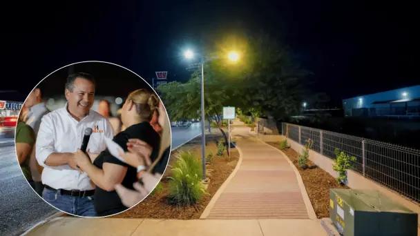 Toño Astiazarán inaugura Parque Lineal Lázaro Cárdenas