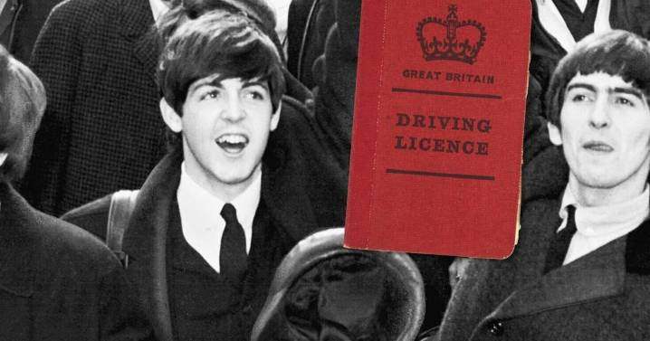 Paul McCartney’s driver’s license up for auction