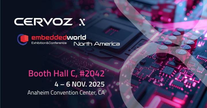 Cervoz to Showcase Edge Storage, Memory, and Expansion Cards at Embedded World North America 2025
