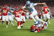 Lions coach Dan Campbell says official told him call on overturned TD came from New York