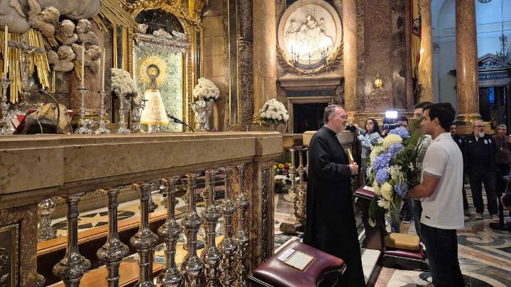 El Contazara Zaragoza ofrece su temporada a la Virgen del Pilar:  “Te pedimos amparo en los momentos de adversidad”