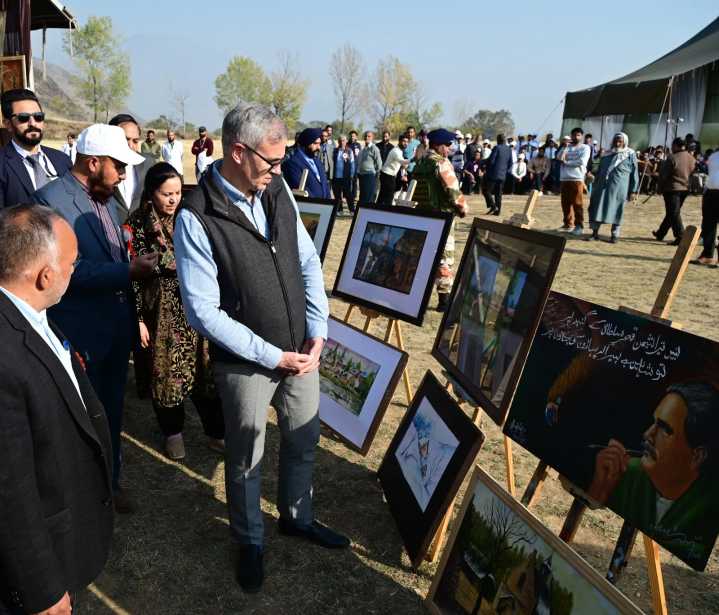 CM Omar Abdullah addresses Annual Day function of Sainik School Manasbal