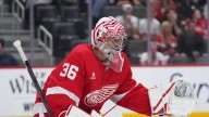 Red Wings go back to Gibson after riding Talbot’s hot hand