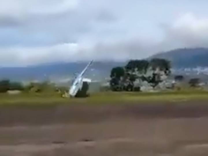 Dos muertos al estrellarse una avioneta al momento de despegar en Venezuela