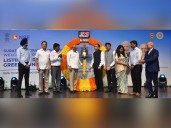 Gujarat CM rings bell at NSE to mark listing of SMC’s green bond