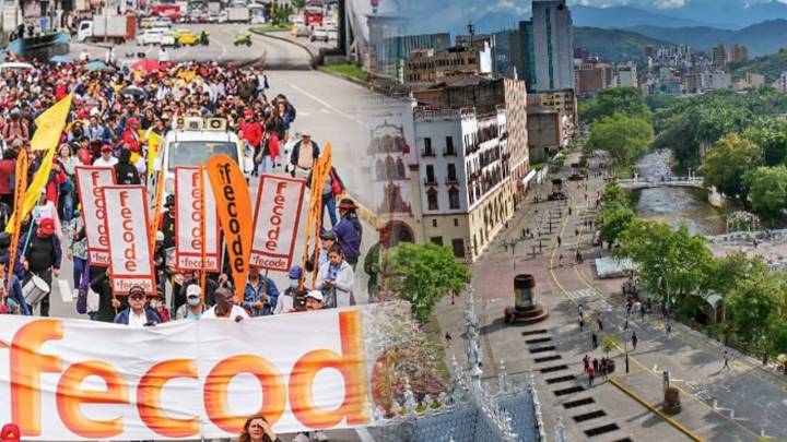 Marchas de este martes, 14 de octubre, de Fecode y CUT en Cali, EN VIVO: esta es la hora de inicio y el recorrido