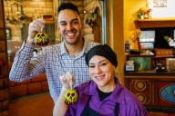Life is sweet for mother-son at Disney's Candy Cauldron