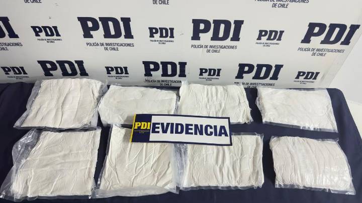 ​PDI Arica detiene a sujeto con ketamina adosada al cuerpo en aeropuerto Chacalluta