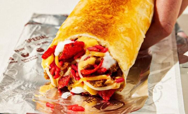 Taco Bell Launches Flamin’ Hot Grilled Cheese Burrito