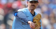 Who starts Game 1 for the Jays in their AL division series?