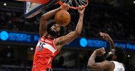 76ers rally in fourth, beat Washington 139-134 in overtime to remain undefeated