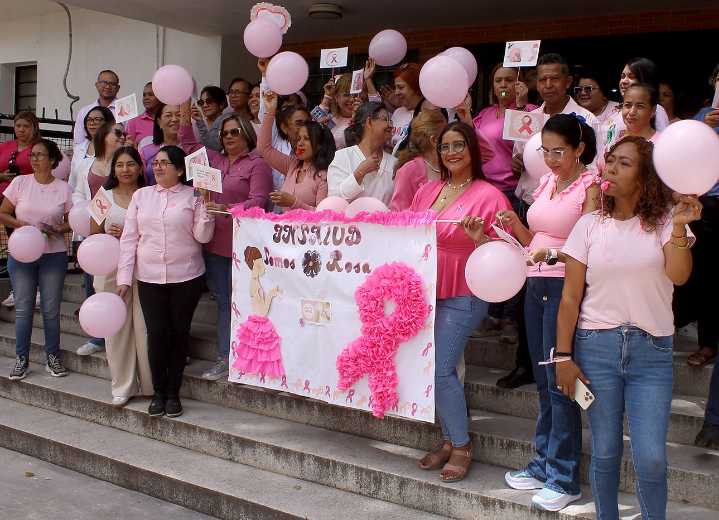 En Carabobo se realizó la jornada de prevención «Gran Parada Rosa»