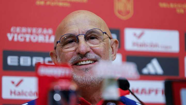 Rueda de prensa de Luis de la Fuente antes del partido de España de clasificación al Mundial ante Bulgaria