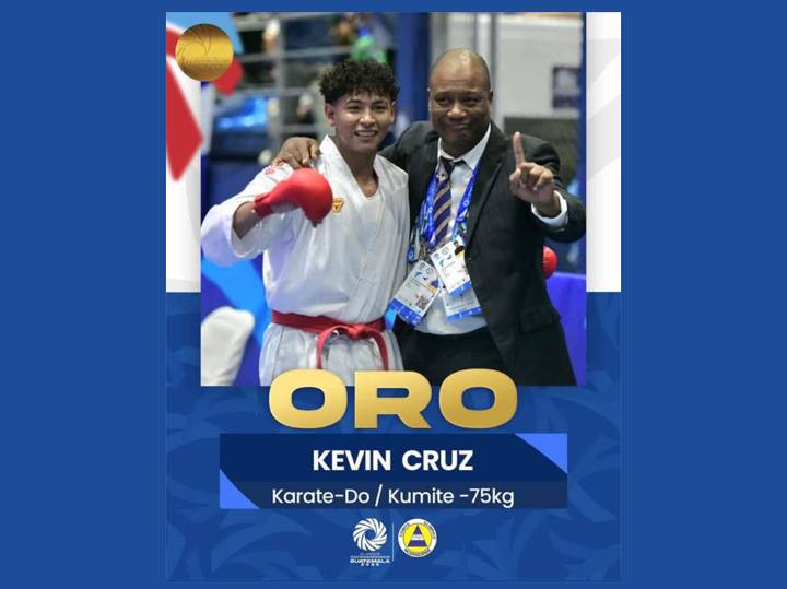 Nicaragüense Cruz sorprende en 75 kg de kárate en Centroamericanos (+Foto)