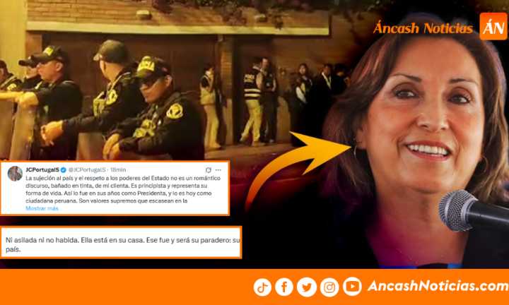 Abogado de Dina Boluarte asegura que la exmandataria permanece en su vivienda