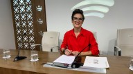 La presidenta de la Diputación de Badajoz habla sobre los ceses: "Es una potestad que tengo, para mejorar el funcionamiento de la institución"