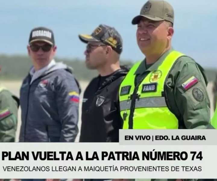 Nuevo vuelo del Plan Vuelta a la Patria proveniente de Texas arribó este miércoles al país por el Aeropuerto Simón Bolívar