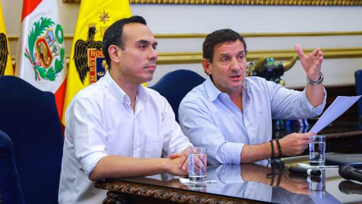 Presidente Jerí lideró reunión con alcalde de Lima para coordinar acciones de seguridad ciudadana en la capital