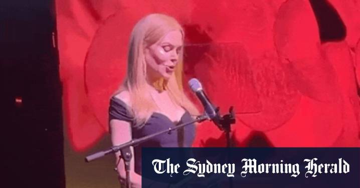 Nicole Kidman makes first outing since news she and Keith Urban will divorce