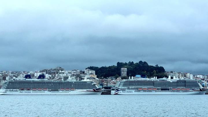 La huelga de puertos de Portugal engorda el récord de cruceros de Vigo