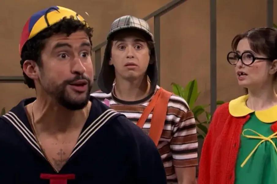 Bad Bunny sorprende como “Quico” en Saturday Night Live y responde críticas por el Super ...