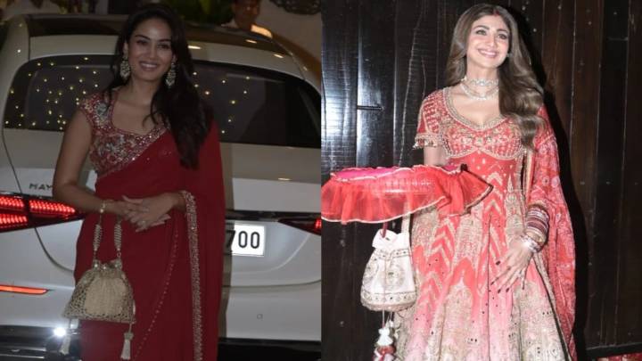 Celebs at Anil Kapoor-Sunita Kapoor’s Karva Chauth celebrations: Shilpa Shetty, Mira Ka...