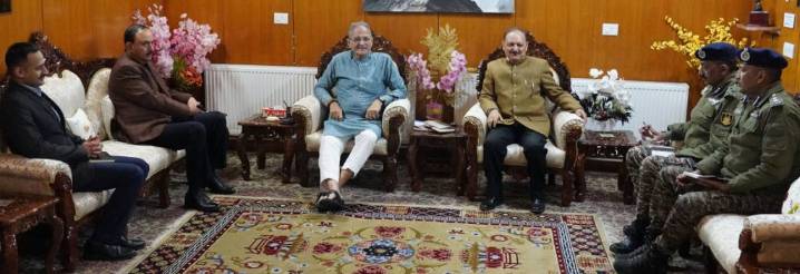 LG Kavinder hails role of Admin, security forces, citizens in maintaining Ladakh’s peace