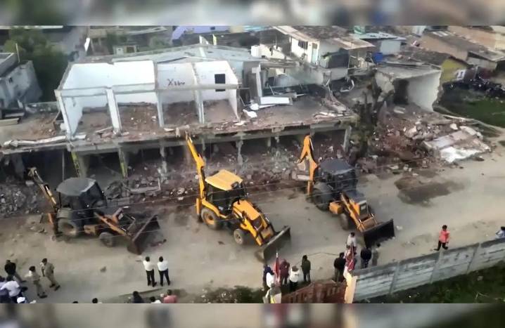 Demolition drive sparks outcry in Gujarat: 186 shops razed in Gan...
