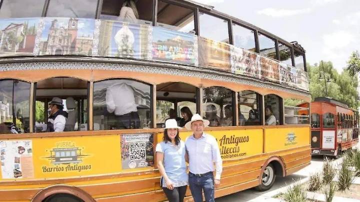 Día de Muertos: Vive un recorrido a bordo del Tranvía de Leyendas en Puebla, lleno de misterio