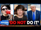Laura Loomer WARNS Trump Not To PARDON Ghislaine Maxwell
