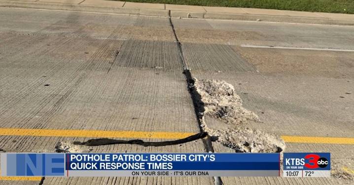 Pothole Patrol: reporting potholes in Bossier City