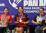Perú logró 24 medallas en el Pan Am Para Badminton Championships 2025 en Brasil