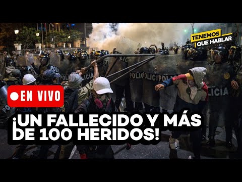 Un fallecido y varios heridos: lo que dejó la marcha de protesta contra el Gobierno de Jerí 
