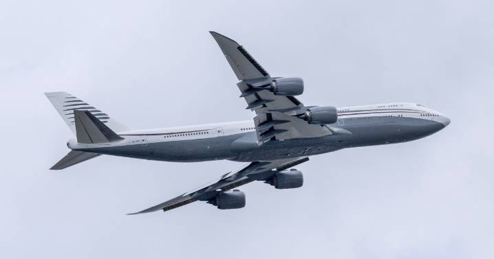 President Trump jet gifted by Qatar lands in Waco during 'secret' Texas airfields tour