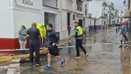 Las lluvias provocan importantes anegaciones en Almonte al caer más de cien litros por metro cuadrado