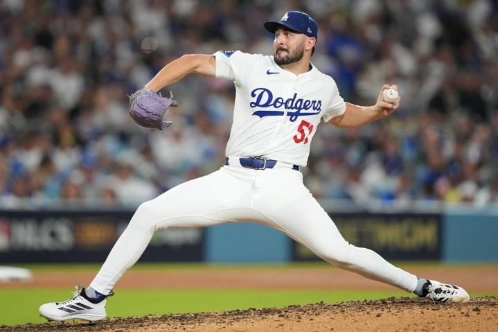Deadspin | Dodgers LHP Alex Vesia (family matter) left off World Series roster