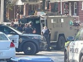 VIDEO: Police surround Springfield home after bank robbery
