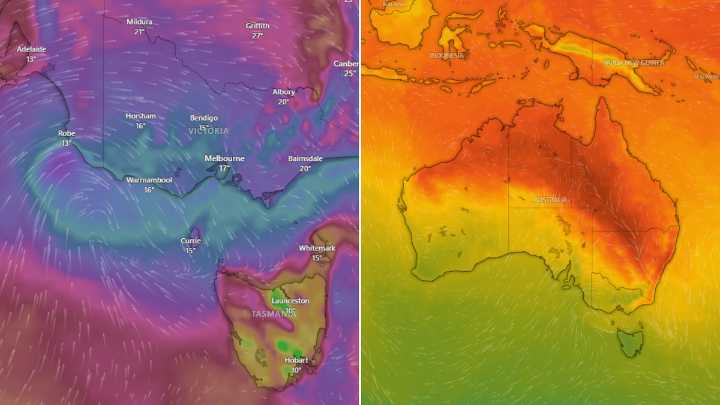 Severe weather warnings issued across Australia for destructive winds, sweltering heatwaves and floods