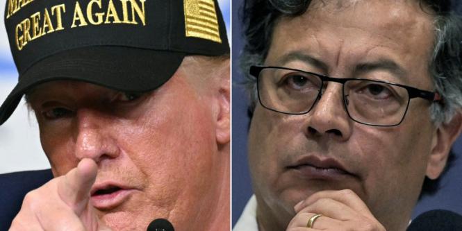 Trump llama a Petro "líder del narcotráfico" y anuncia fin de ayuda financiera a  Colombia