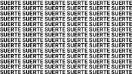 Solo la mente de un genio puede encontrar la palabra 'SIENTE' en menos de 5 segundos