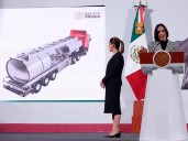Gobierno federal presenta nueva regulación pipas de gas LP tras accidente en CDMX