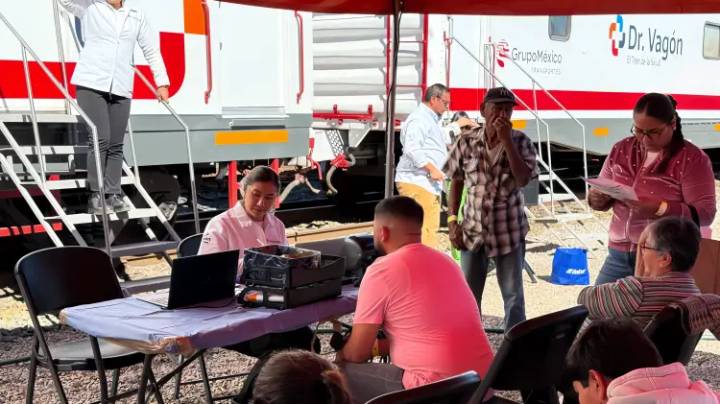 Llega a Nogales el Dr. Vagón con servicios médicos gratuitos