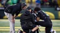 What we know about QB Dante Moore's injury in Wisconsin game